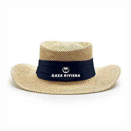 Gaza Riviera: Classic Gambler Straw Hat