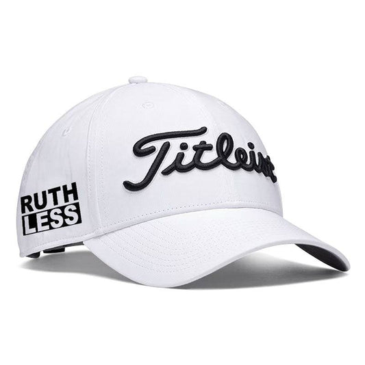 White Ruthless Titleist Tour Performance Hat - Ruthless