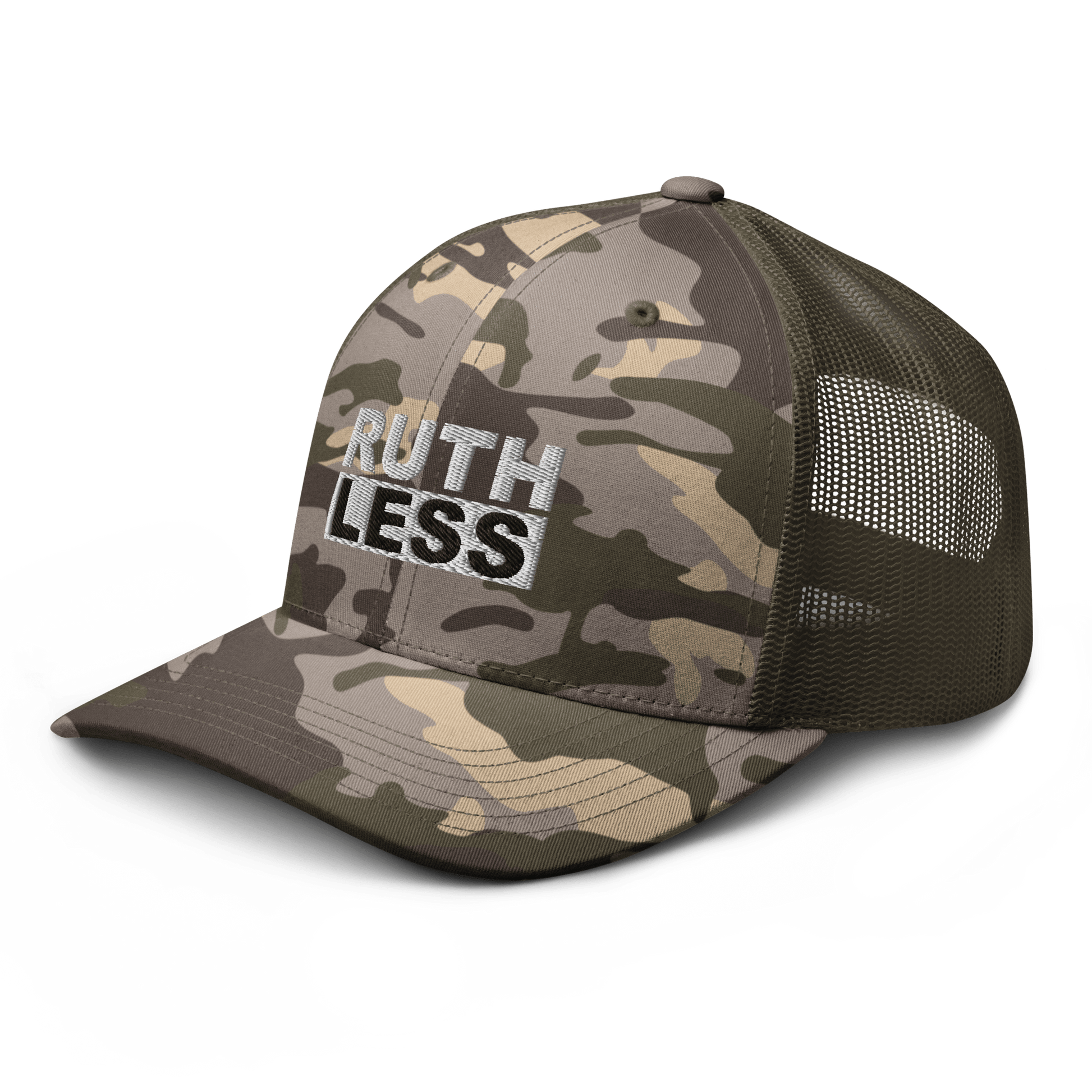 Ruthless Camouflage SnapBack Hat - Ruthless