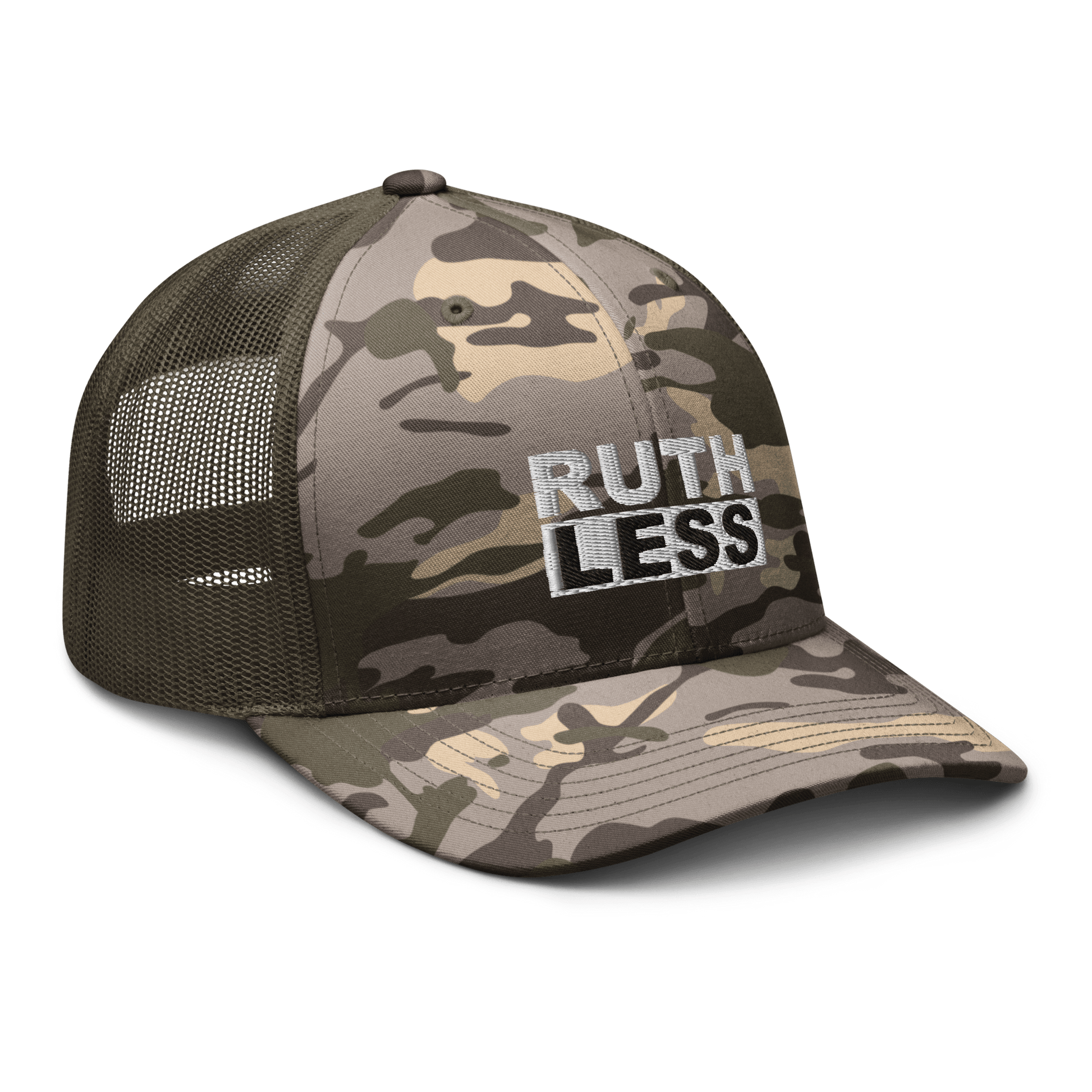 Ruthless Camouflage SnapBack Hat - Ruthless