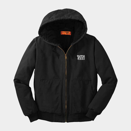 CornerStone® Men's Duck Cloth Hooded Work Jacket