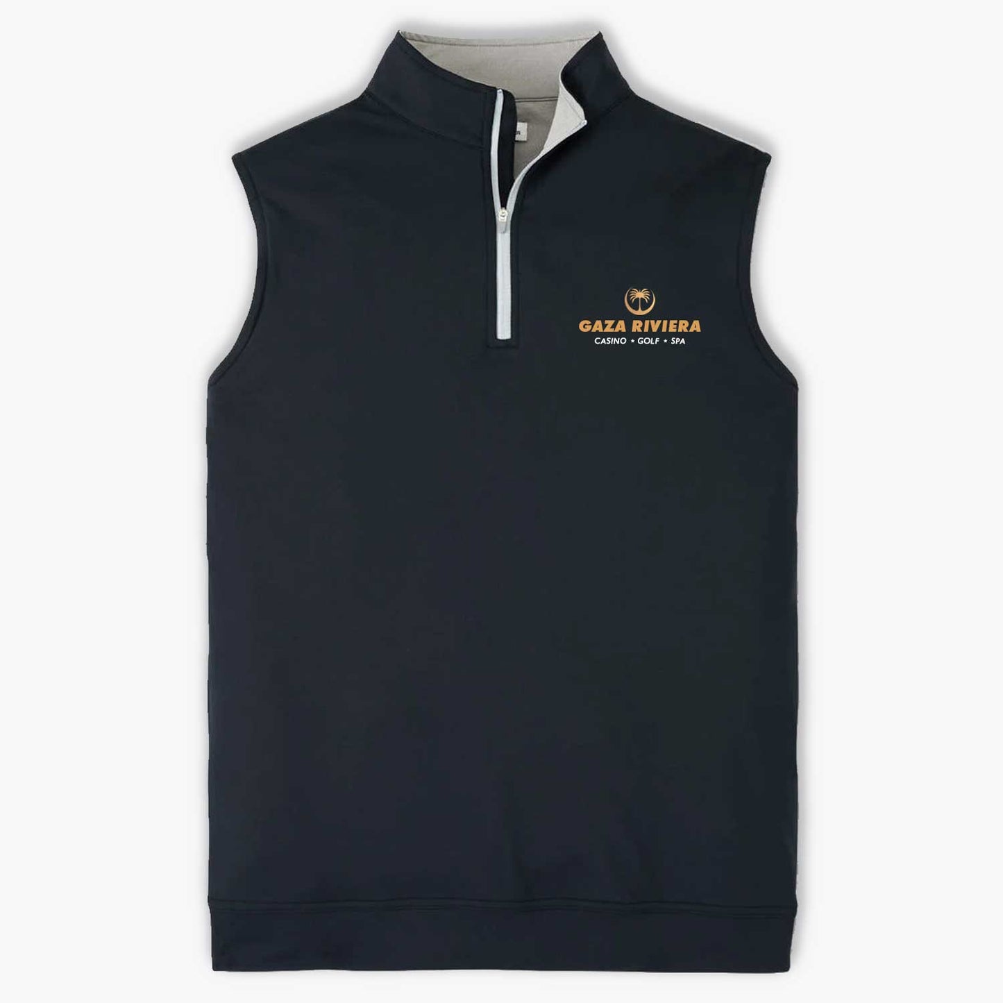 Gaza Riviera: Peter Millar® Quarter-Zip Golf Vest