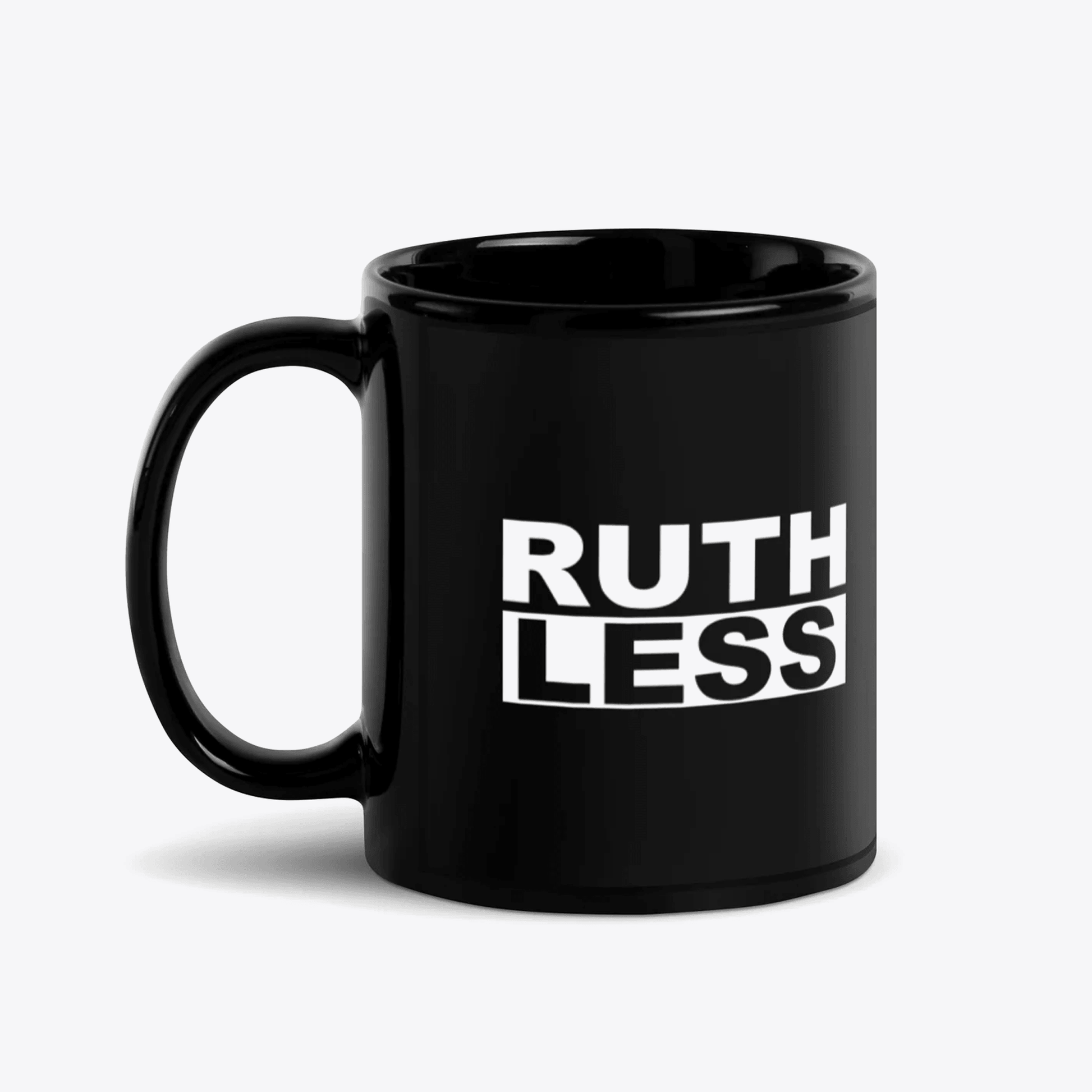 Black Ruthless Mug - Ruthless