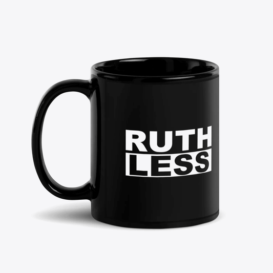 Black Ruthless Mug - Ruthless